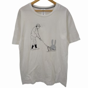 CUNE(キューン) とんぼプリントロングTシャツ メンズ  XL【中古】【ブランド古着バズストア】