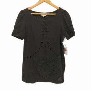 ISABEL MARANT ETOILE(イザベルマランエトワール) クルーネック 刺繍 S/S ブラウス トップス  レディース JPN：1 【中古】【ブランド古着