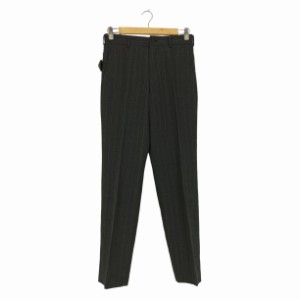 COMME des GARCONS HOMME HOMME(コムデギャルソンオムオム) AD2001 刺し子 ストライプ ウールポリスラックス メンズ JPN：S 【中古】【ブ