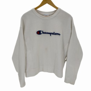 Champion(チャンピオン) 00S reverse weave クルーネックスウェット レディース JPN：L 【中古】【ブランド古着バズストア】