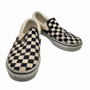 VANS(バンズ) CLASSIC SLIP-ON クラシック スリッポン チェッカーボード レディース 表記無 【中古】【ブランド古着バズストア】