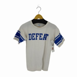 Champion(チャンピオン) DEFEAT プリントTシャツ バータグ メンズ import：S 【中古】【ブランド古着バズストア】