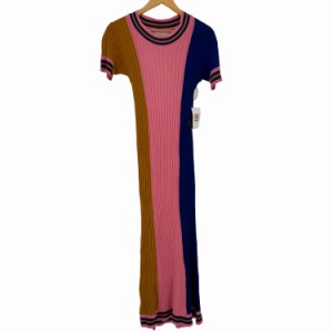 Henrik Vibskov(ヘンリックヴィブスコブ) TRICOLOR RIBBED KNIT DRESS ニットワンピース レディース import：S 【中古】【ブランド古着バ