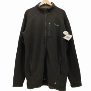 Columbia(コロンビア) ジップアップニットジャケット ブルゾン メンズ import：XXL 【中古】【ブランド古着バズストア】