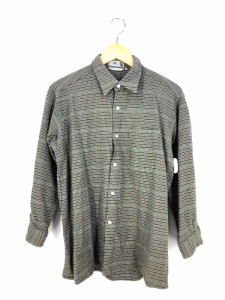 USED古着(ユーズドフルギ)  {{ROCK}} カシミヤチェックシャツ メンズ JPN：L 【中古】【ブランド古着バズストア】