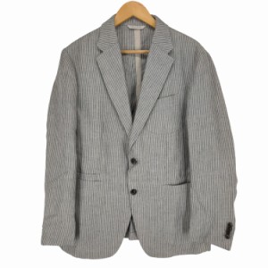 BANANA REPUBLIC(バナナリパブリック) ストライプリネンテーラードジャケット メンズ  40S【中古】【ブランド古着バズストア】