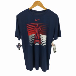 NIKE(ナイキ) DRI-FIT TEAM LOGO S/S TEE プリント Tシャツ メンズ import：L 【中古】【ブランド古着バズストア】