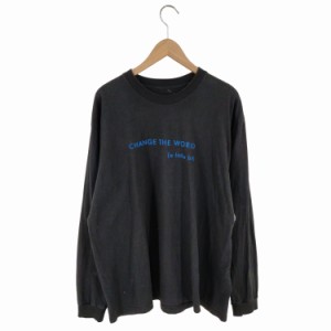 SHANTii(シャンティー) CHANGE THE WORLD ( a little bit )  L/S TEE メンズ 表記無 【中古】【ブランド古着バズストア】