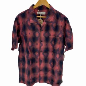 REMI RELIEF(レミレリーフ) 23SS 別注 Indigo Check Print Shirt メンズ JPN：L 【中古】【ブランド古着バズストア】