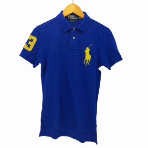 Polo by RALPH LAUREN(ポロバイラルフローレン) ビックポニー刺繍 ノースリーブポロシャツ レディース JPN：S 【中古】【ブランド古着バ