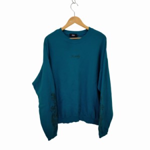 AZUL by moussy(アズールバイマウジー) ペイズリー柄刺繍 EMBROIDERY BIG PULLOVER メンズ FREE 【中古】【ブランド古着バズストア】