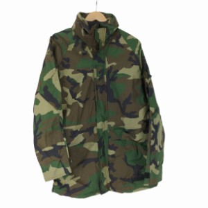 GOLDEN FLEECE(ゴールデンフリース) 90S 復刻 白タグ USA製 ECWCS Gen1 PARKA ウッドランドカモ ミリタリー ジャケット メンズ import：M