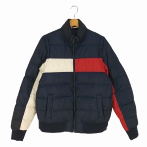 TOMMY HILFIGER(トミーヒルフィガー) デタッチャブル ヘムライン リバーシブルダウンジャケット ダウンベスト メンズ import：M 【中古】