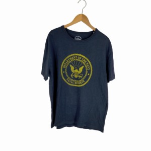 ALPHA INDUSTRIES(アルファインダストリーズ) US NAVY 両面プリントTシャツ メンズ JPN：XL 【中古】【ブランド古着バズストア】