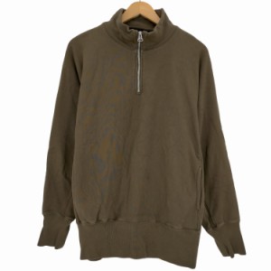 scair(スケアー)  Hard Twist Half Zip スウェットヘビーウェイト ハーフジップスウェット メンズ  2【中古】【ブランド古着バズストア】