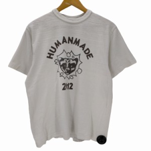 HUMANMADE(ヒューマンメイド) 2012 アニマル ロゴプリント  クルーネック Tシャツ メンズ 表記無 【中古】【ブランド古着バズストア】