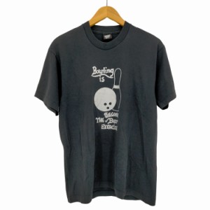 SCREEN STARS(スクリーンスターズ) USA製 ボーリング Tシャツ メンズ import：L 【中古】【ブランド古着バズストア】