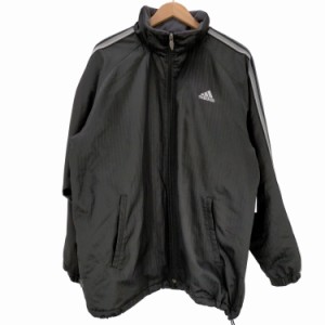 adidas(アディダス) パフォーマンスロゴ 3ストライプ 中綿ジャケット メンズ import：L 【中古】【ブランド古着バズストア】