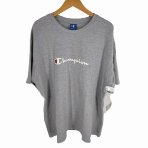 Champion(チャンピオン) 90S ロゴプリントオーバーサイズクルーネックTシャツ メンズ  4L【中古】【ブランド古着バズストア】