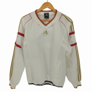 adidas(アディダス) Professional Vネックウィンドジャケット メンズ JPN：S 【中古】【ブランド古着バズストア】