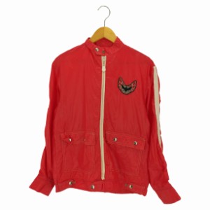 USED古着(ユーズドフルギ) {{THE GREAT LAKES JACKET}} 60-70S ロケットTALON ジッパー フロント ワッペン ジャケット メンズ 表記無 【