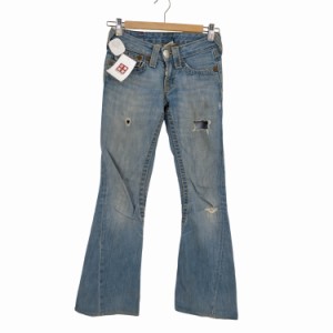 TRUE RELIGION(トゥルーレリジョン) RAINBOW JOEY フレアデニムパンツ レディース 24inch 【中古】【ブランド古着バズストア】