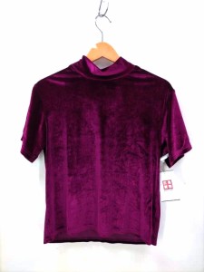 LAGUA GEM(ラグアジェム) VELOUR HIGH NECK T/SH レディース  S【中古】【ブランド古着バズストア】