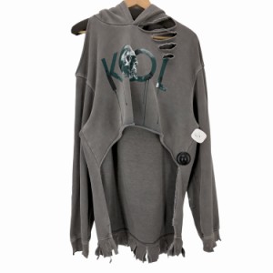 ALCHEMIST(アルケミスト) PERFECT HOODIE KOOL パーフェクトフーディー ダメージ加工 パーカー  メンズ 表記無 【中古】【ブランド古着バ