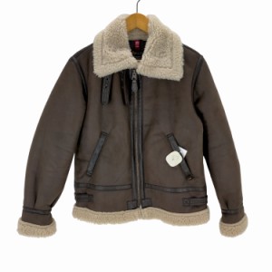 ALPHA INDUSTRIES(アルファインダストリーズ) B-3 フェイクムートン フライトジャケット  レディース JPN：S 【中古】【ブランド古着バズ