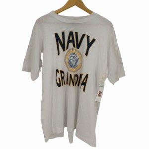 SCREEN STARS(スクリーンスターズ) 1990 US NAVY ヴィンテージTシャツ メンズ import：XL 【中古】【ブランド古着バズストア】