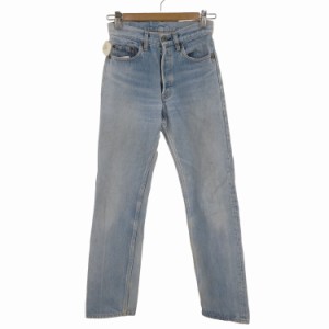 Levis(リーバイス) USA製 ボタン裏515刻印 501 股割り デニムパンツ メンズ 28inch 【中古】【ブランド古着バズストア】