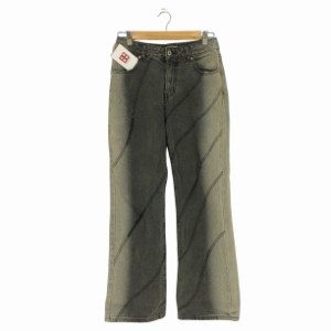 PP SEOUL(フメイ) screw stitch slit denim pants スクリューステッチ スリットデニムパンツ メンズ JPN：S 【中古】【ブランド古着バズ