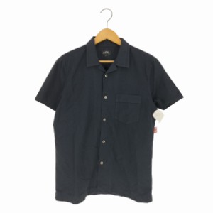 A.P.C.(アーペーセー) コットン 開襟オープンカラーシャツ メンズ JPN：S 【中古】【ブランド古着バズストア】