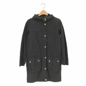 Barbour(バブアー) WAX DURHAM OILED COAT ワックスオイルドコート レディース UK：8 【中古】【ブランド古着バズストア】