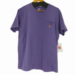 POLO RALPH LAUREN(ポロラルフローレン) スモールポニー刺繍フロントポケット S/S Tシャツ メンズ import：M 【中古】【ブランド古着バズ