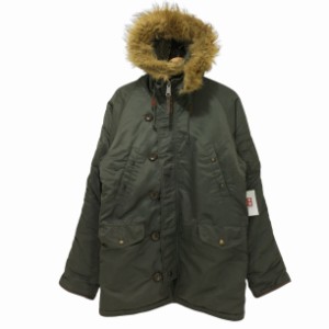 ALPHA INDUSTRIES(アルファインダストリーズ) 別注 タイトシルエットN-3B フライトジャケット メンズ JPN：M 【中古】【ブランド古着バズ