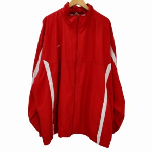 NIKE(ナイキ) 00S グレータグ SWOOSH ナイロン ビッグサイズ ジャケット メンズ  4XL【中古】【ブランド古着バズストア】