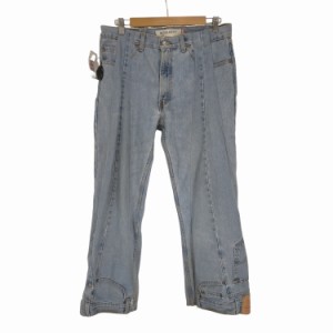 USED古着(ユーズドフルギ) Rebuild Docking Denim Flare Pants リメイク Levis 505 ボディ ドッキング デニム 再構築 リビルド  メンズ 