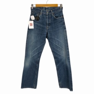 Levis(リーバイス) 00S 702XX復刻 BIGE シンチバック ボタンフライ ストレートデニムパンツ メンズ  W29 L36【中古】【ブランド古着バズ