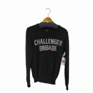 CHALLENGER(チャレンジャー) BRIGADE ニット フロッキープリント メンズ JPN：L 【中古】【ブランド古着バズストア】