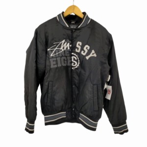 Stussy(ステューシー) AUTHENTIC GEAR NINE EIGES THERMOLITE  ナイロンスタジャン メンズ import：M 【中古】【ブランド古着バズストア