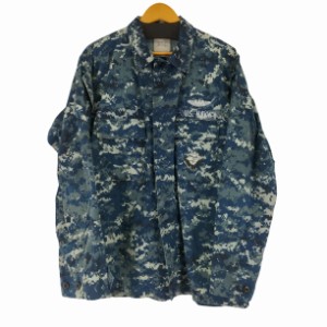 US NAVY(ユーエスネイビー) NWUデジタルカモジャケット メンズ  L-L【中古】【ブランド古着バズストア】