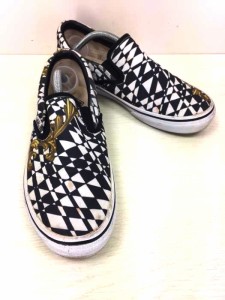 VANS(バンズ) 総柄 スリッポン レディース  25cm【中古】【ブランド古着バズストア】