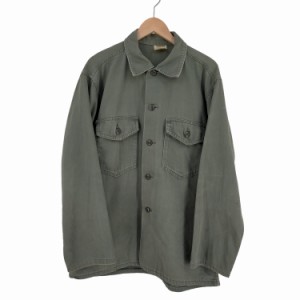 trooper(フメイ) Fatigues 民生品 ユーティリティシャツ メンズ import：L 【中古】【ブランド古着バズストア】