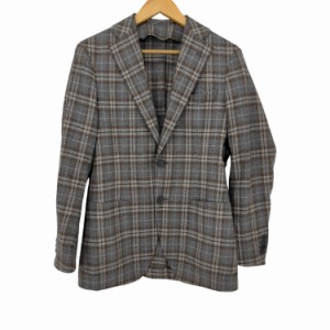 PILGRIM(ピルグリム) 23AW ウールシルクツイード シングルブレステッド2Bジャケット DREAM TWEED メンズ JPN：44 【中古】【ブランド古着