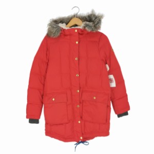 Eddie Bauer(エディーバウアー) ilaria urbinati フェイクファー フード裏ボア ダウンコート レディース import：S 【中古】【ブランド古