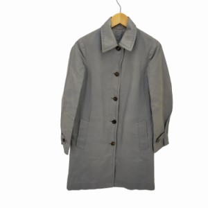 BRUNELLO CUCINELL(ブルネロクチネリ) シルク混 ステンカラーコート レディース  40【中古】【ブランド古着バズストア】