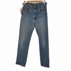 Levis(リーバイス) USA製 ボタン裏5刻印 77年製 42TALON 66前期 コインポケット裏シングルステッチ ヒップポケット裏シングルステッチ 50