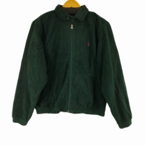 Polo by RALPH LAUREN(ポロバイラルフローレン) 80~90s 三角タグ フリーススイングトップ メンズ JPN：L 【中古】【ブランド古着バズスト