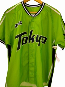 MAJESTIC(マジェスティック) SWALLOWS JAPAN  BASEBALL TEAM ベースボールシャツ メンズ FREE 【中古】【ブランド古着バズストア】